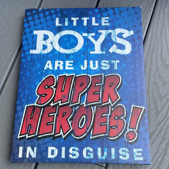 Boys Room Wall Hanging - Picture 4 of 4